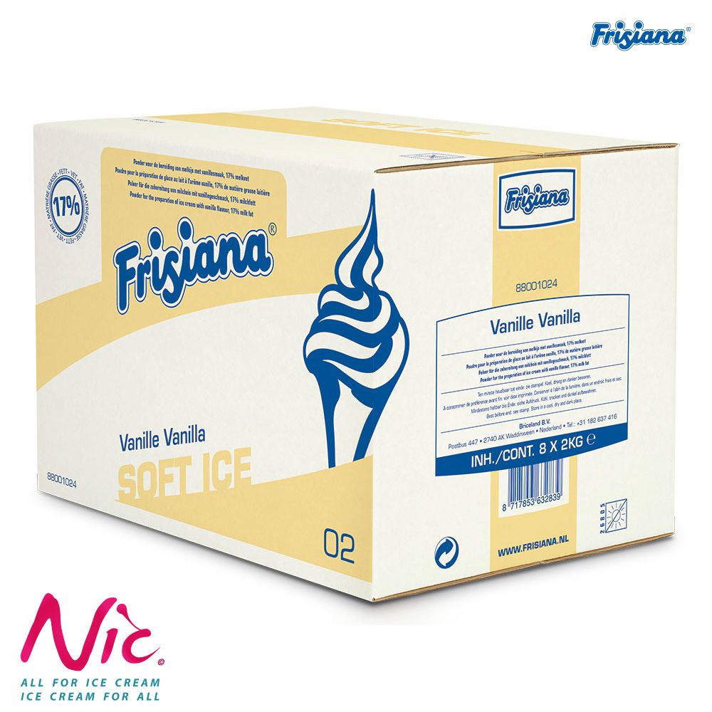 Frisiana O2 tejszínes vanília Image